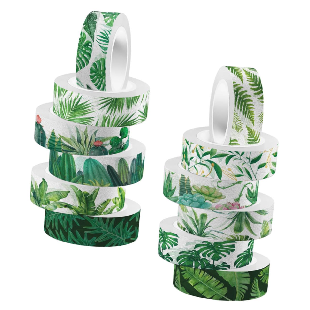 NUOBESTY 48rotoli Adesivo Washi Tape Decorativo Per Per Scrapbooking Pianificazione e Decorazioni Facile Strappare e Usare