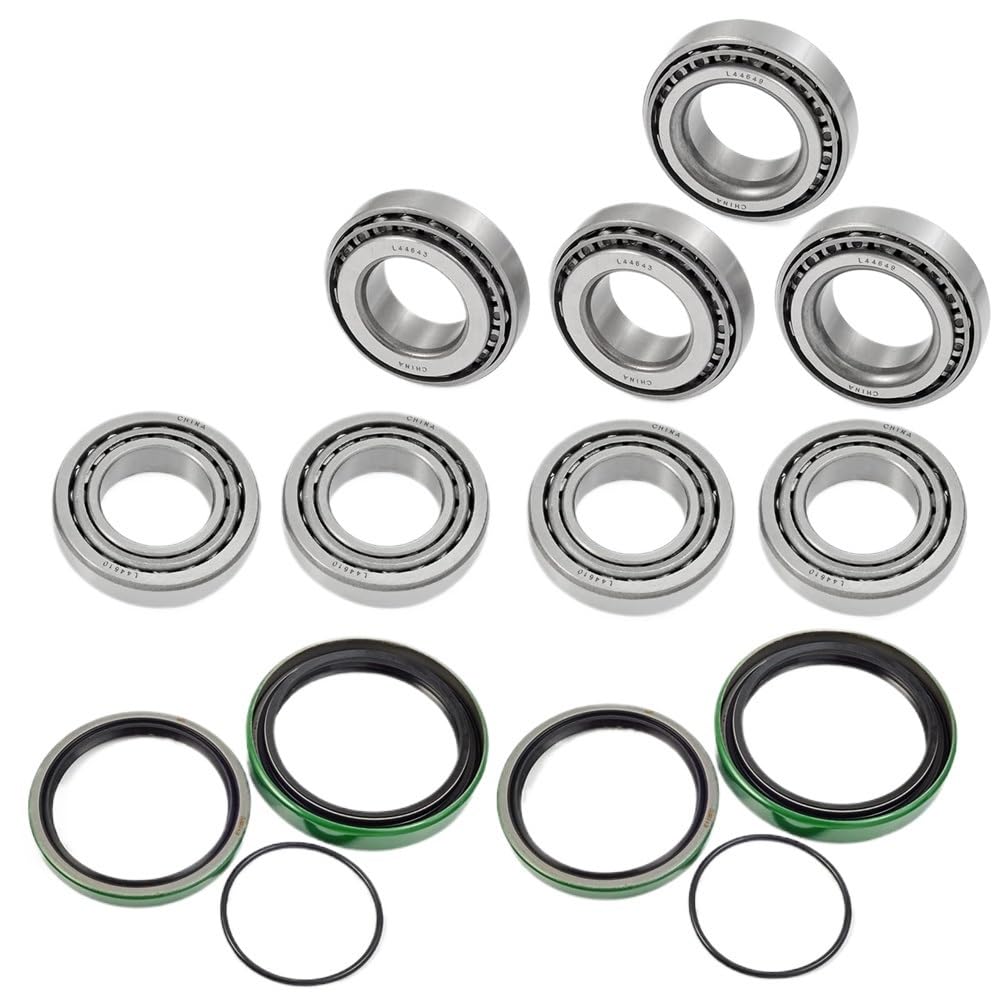 Support de palier central Kit de roulements et joints de roue avant adaptés au Sportsman 335 400 Magnum 325 425 Scrambler 400 Worker 335 500 Pièce de palier d'arbre