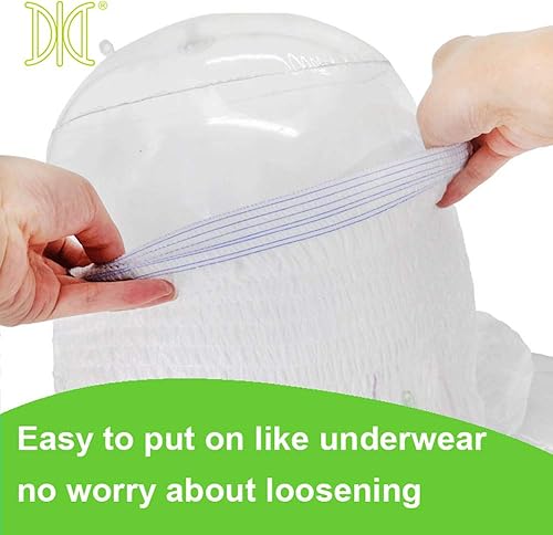 Miniatura 7 de Newclears - Ropa interior para incontinencia para mujeres y hombres, pañales desechables para adultos, absorbentes, dominadas, máxima absorción para