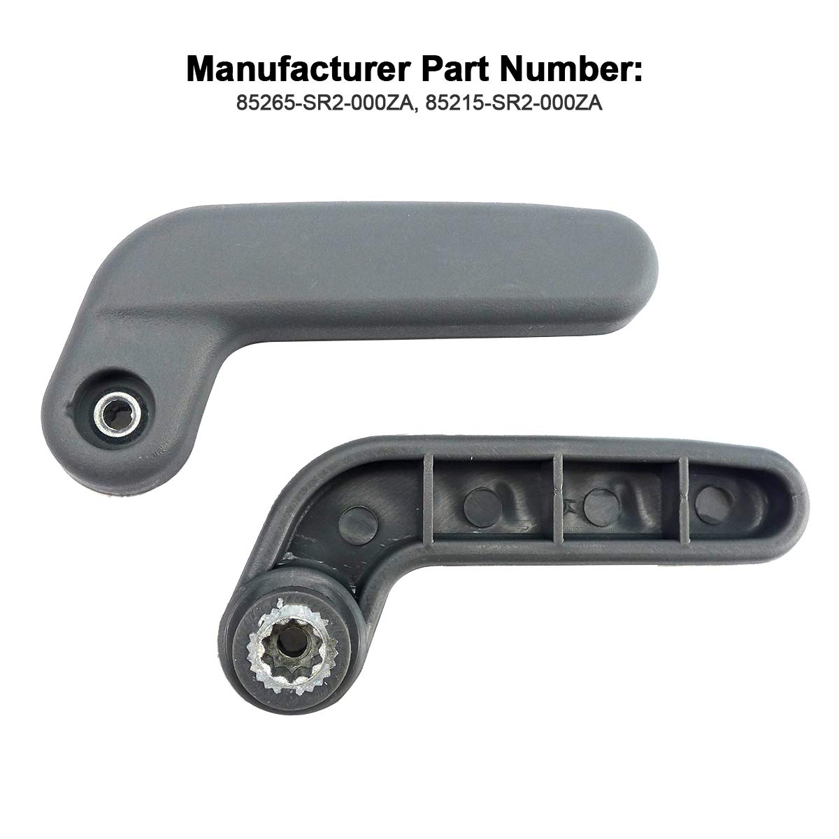 GENUINE OEM HONDA 93-97 DEL SOL LEFT DRIVER SIDE TARGA TOP ROOF LOCK HANDLE&CAP