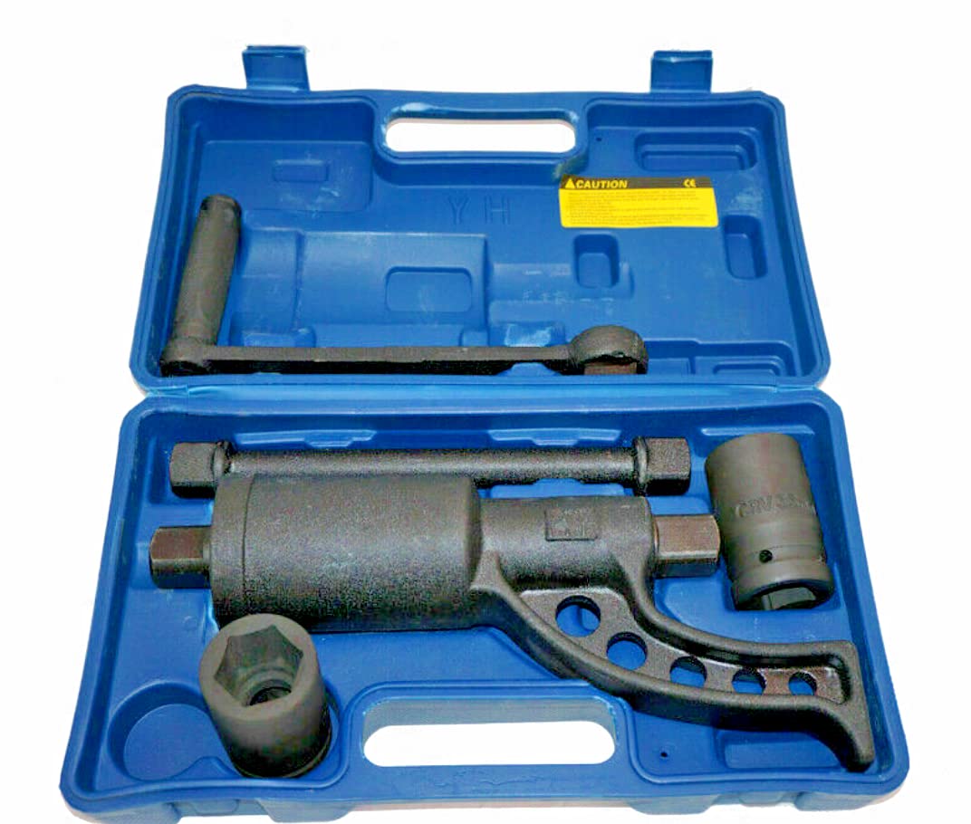 TANIASHOP Moltiplicatore di Forza Chiave Svita Bulloni per Ruote Camion Furgoni Trattori Veicoli Pesanti 4800 Nm in Valigetta