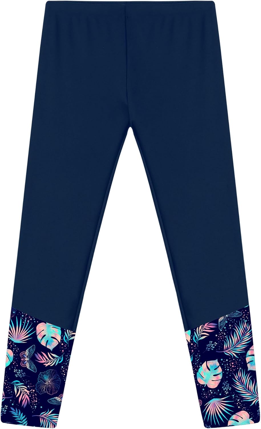 Kids Girls Swimming Pants UPF50 Beach Swimwear Bottoms UV Sun Protective Rash Guard Swim Leggings