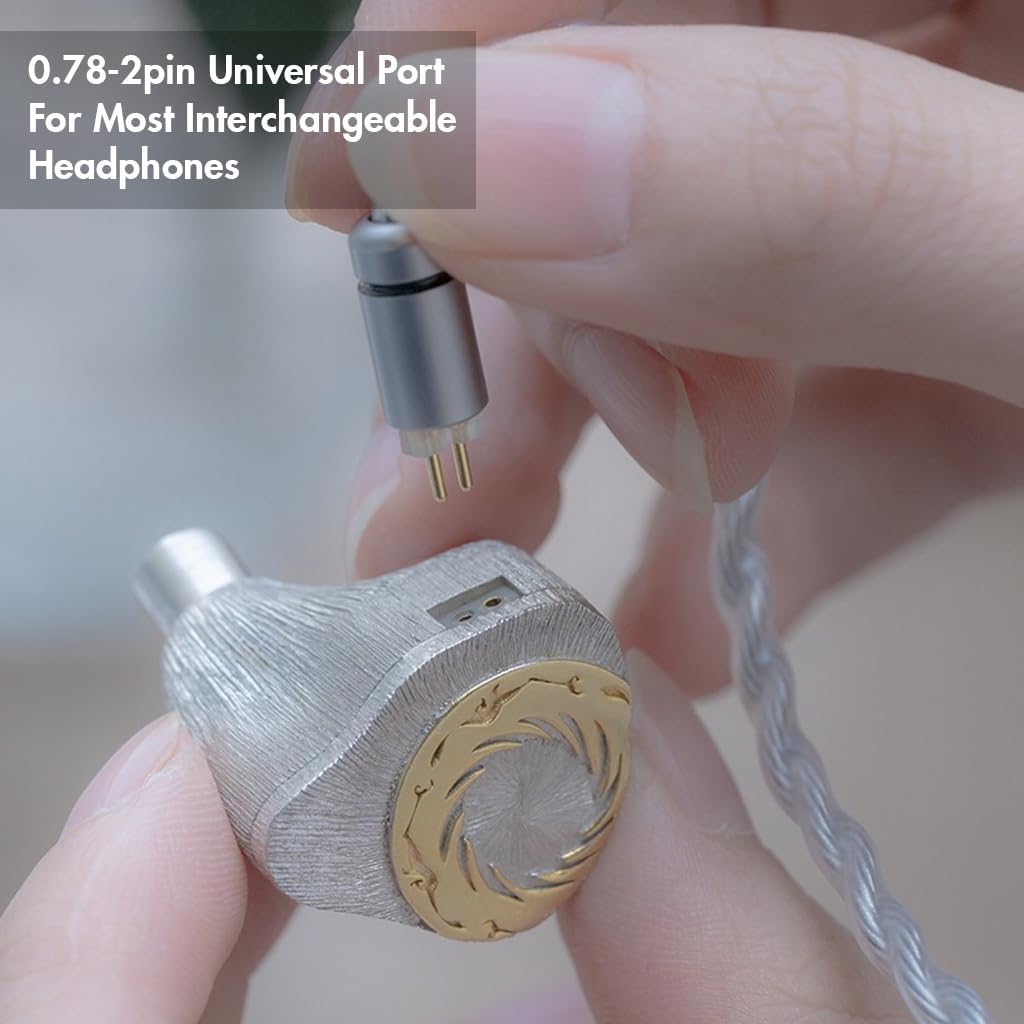 Moondrop Blessing3+Free DSP in-Ear Earphones 2DD+4BA Hybrid USB-C Earphone Upgrade Cable