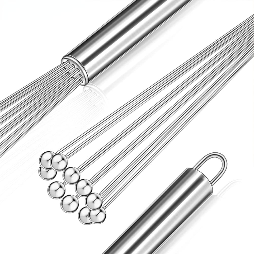 Frusta in acciaio inossidabile 25cm Super 12 per mescolare omogeneamente in un batter d'occhio - Lacor 61626