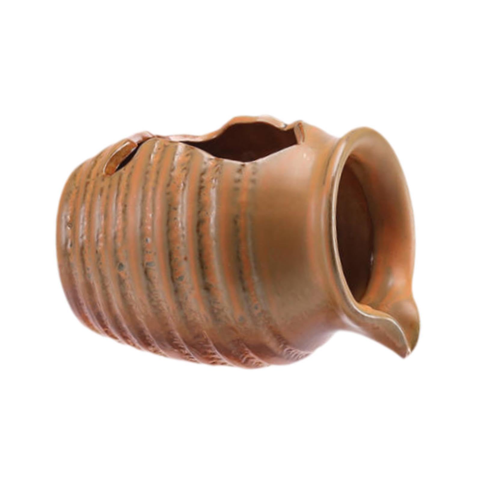 VELURA Ceramic Fountain Jar Landscape Waterfall for Office Fish Tank Indoor Outdoor Khaki|1 Ceramic Fountain Jar| Outdoor Fountains| Yard, Garden & Outdoor Living-image-29