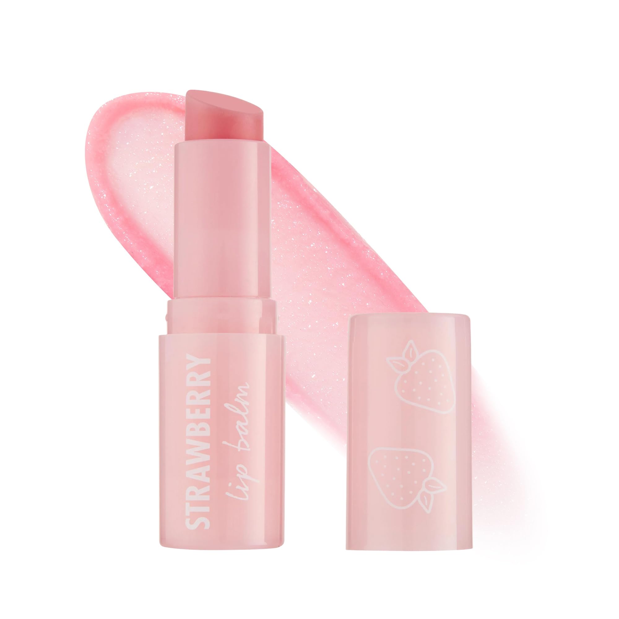 ColourPop Lip Balm - Hydrating Lip Balm with Shea Butter, Vitamin E & Strawberry Seed Oil - Moisturizing Lip Care to Nourish and Heal Chapped Lips - Strawberry (0.12 oz)