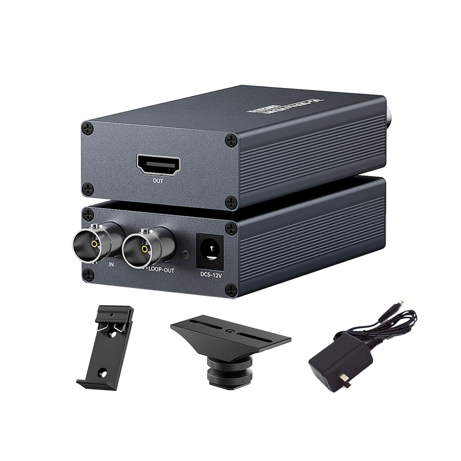 Konwerter Link Pi 3G SDI na HDMI, wejście 3G SDI Loop wyjście HDMI 1.3, poziom B 1080p HD, do aparatów fotograficznych SDI dekoder Box SDI Matrix HDMI Encoder Projektor SDI monitor (SET4)
