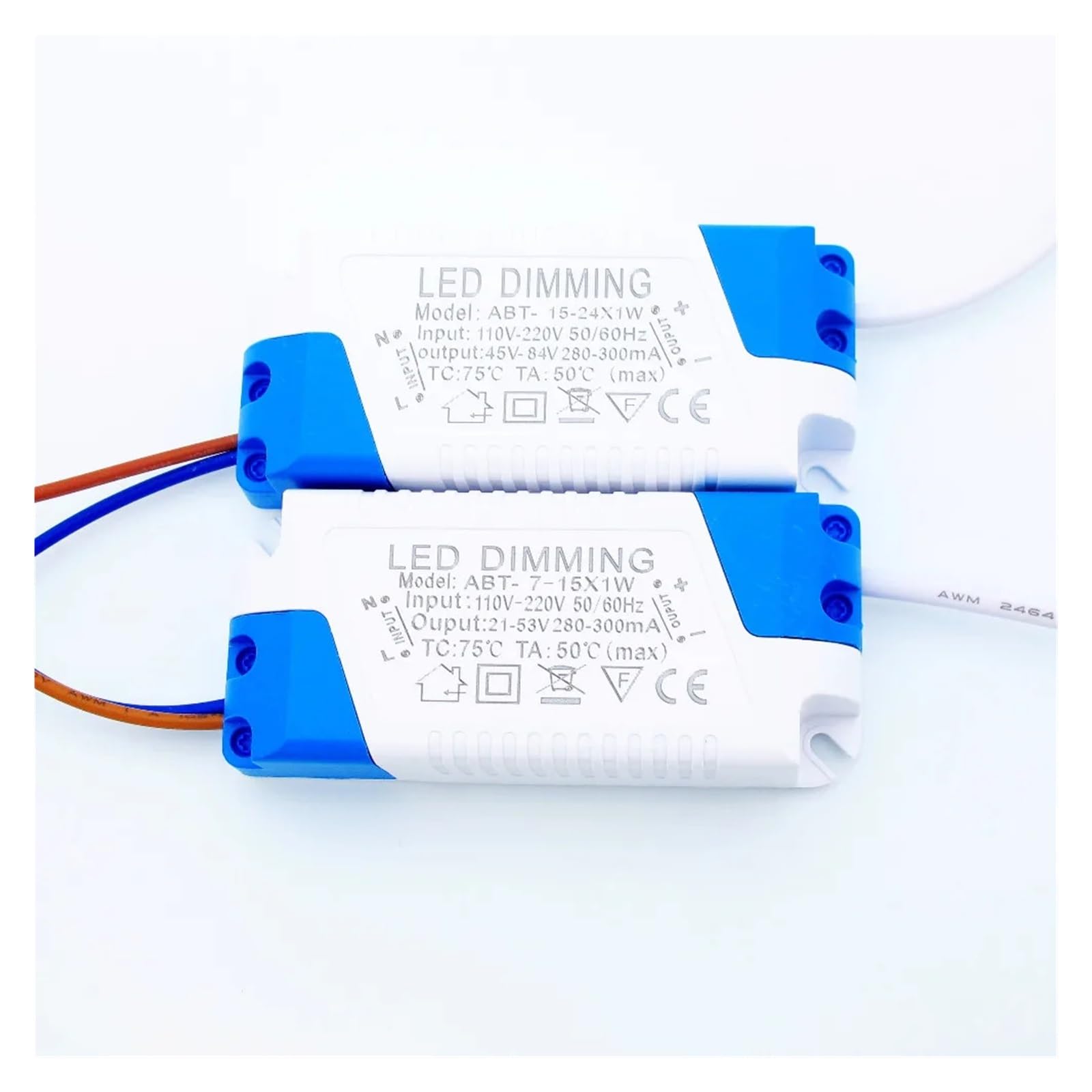 Pilote LED anti-scintillement pour réparer un plafonnier d'ampoules LED à prise DC 7W-15W