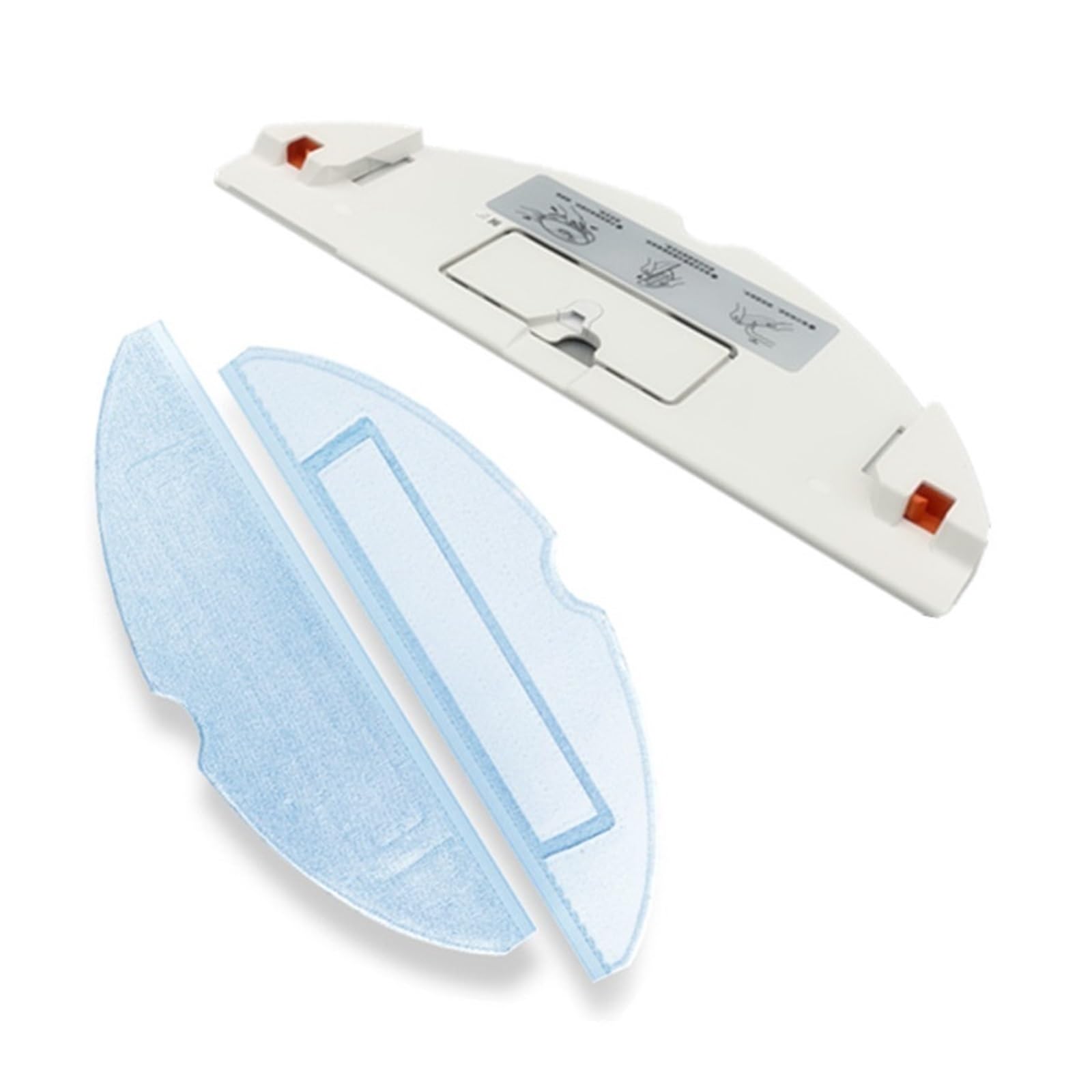 Ersatzteil Wassertank, Wischtuchhalter, Wischtuch, Kompatibel mit Roborock S7 / S70 / S75, Ersatzteile for Roboterstaubsauger(Set 03)