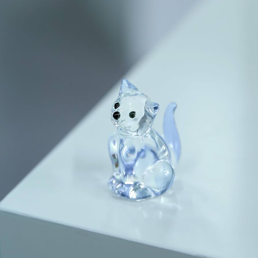 メル20438  花柄 猫 CAT オパールガラス フィギュリン 置物 メル20438 花柄 猫 CAT オパールガラス フィギュリン 置物 メル