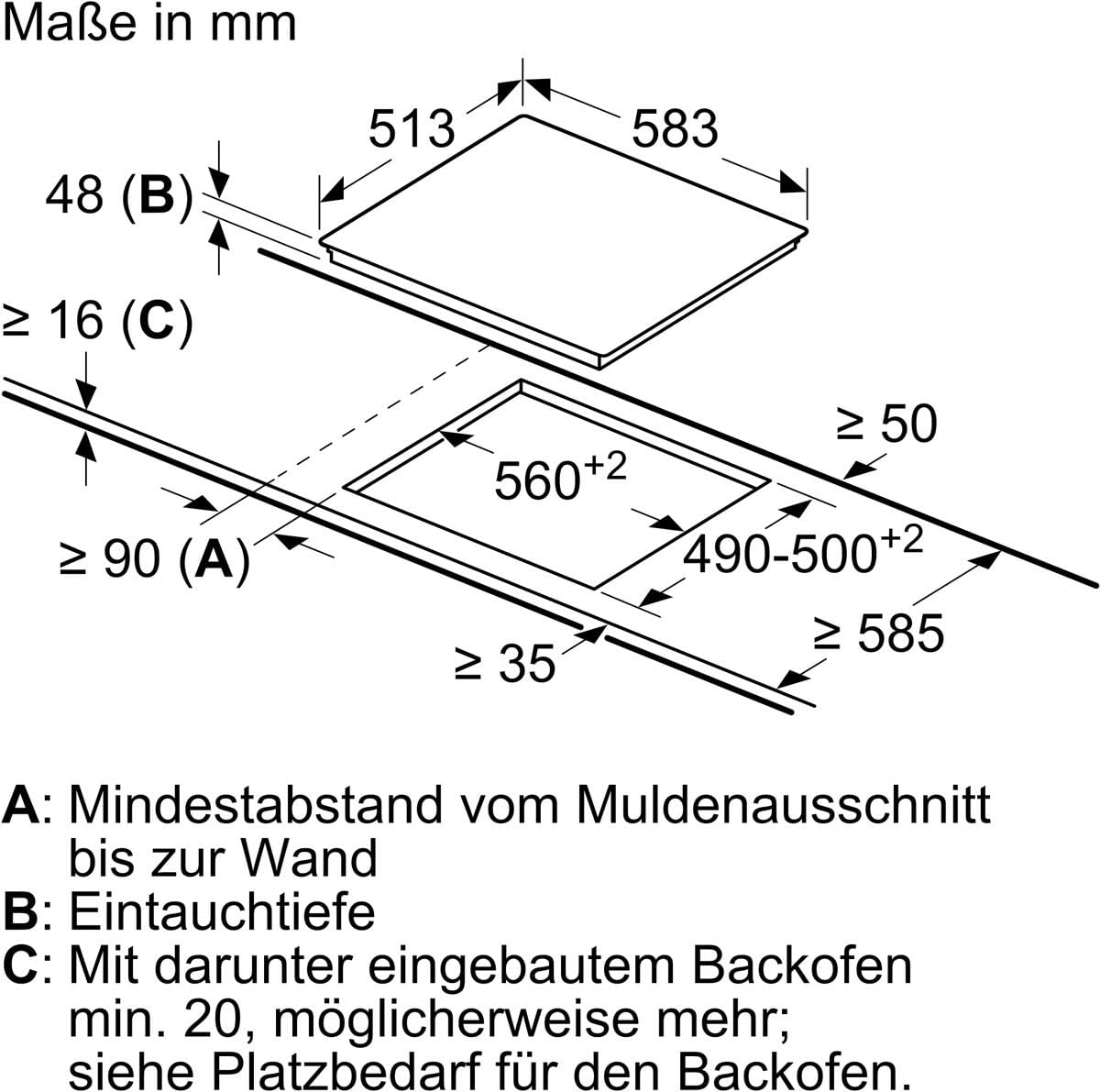 NEFF BX46PB0 zestaw kuchenek, składający się z kuchenki B2CCG6AK3, 60 x 60 cm, samoczyszcząca piroliza, CircoTherm, wyświetlacz LED i T16SBN1L0 elektryczna płyta grzewcza, strefa pieczenia, sterowanie