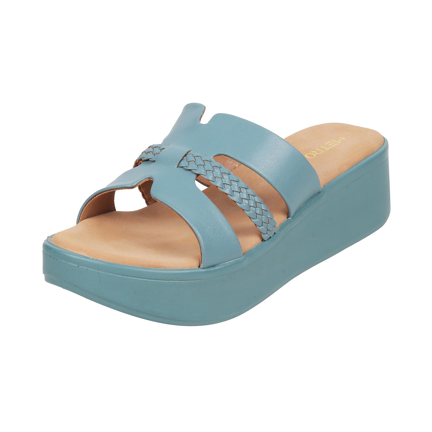 Metro Women Blue Wedge Heel Sandal UK/3 EU/36 (B0BYJKL9HJ) Amazon Price History, Amazon Price Tracker