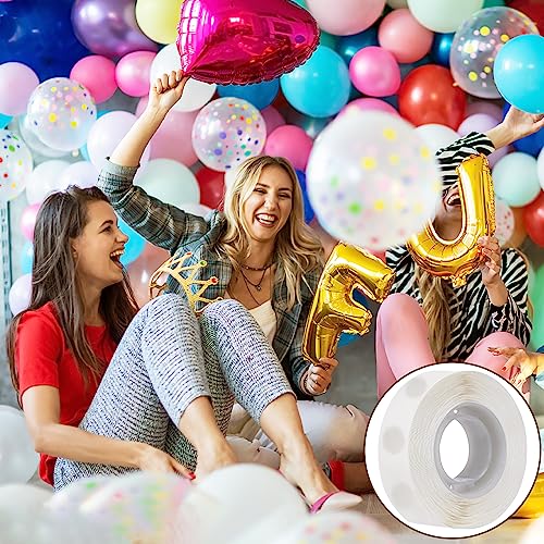 600PCS Glue Balloon Dots, Removable Sticky Spots, Extra Strong Glue Dots Double Sided for Birthday Party, Wedding, Christmas Decorations and DIY Scrapbooking Craft - Image 5