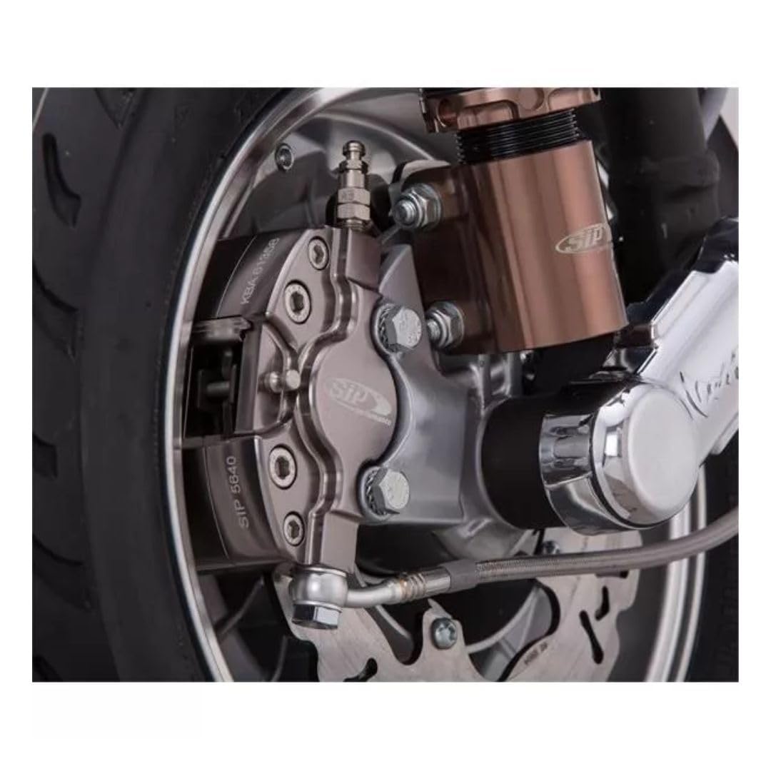 PINZA FRENO ANTERIORE SIP TITANIO ADATTO PER VESPA PX 125 150 200 FRENO A DISCO GRIMECA