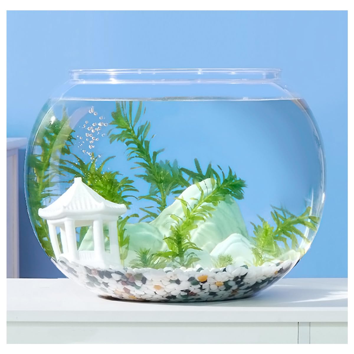 アクアリウム　熱帯魚　ペット　ベタ　ガラス　水槽　スクエア　透明　2個セット GEX GEX 水槽セット グラスアクア PERCO B−Dark