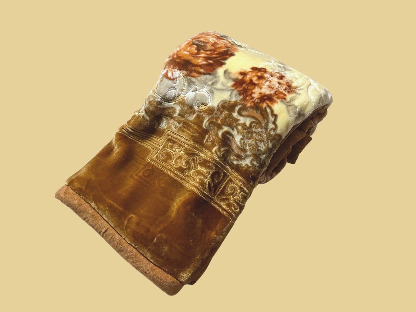Buy Signature Polyfiber 450 TC Mink Double Bed Blanket for Winters (2.