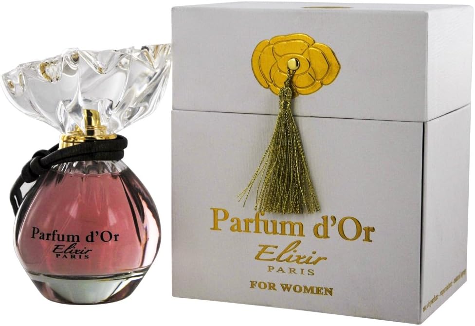 Parfum D'or Elixir Eau De Parfum Spray, 3.4 Ounce