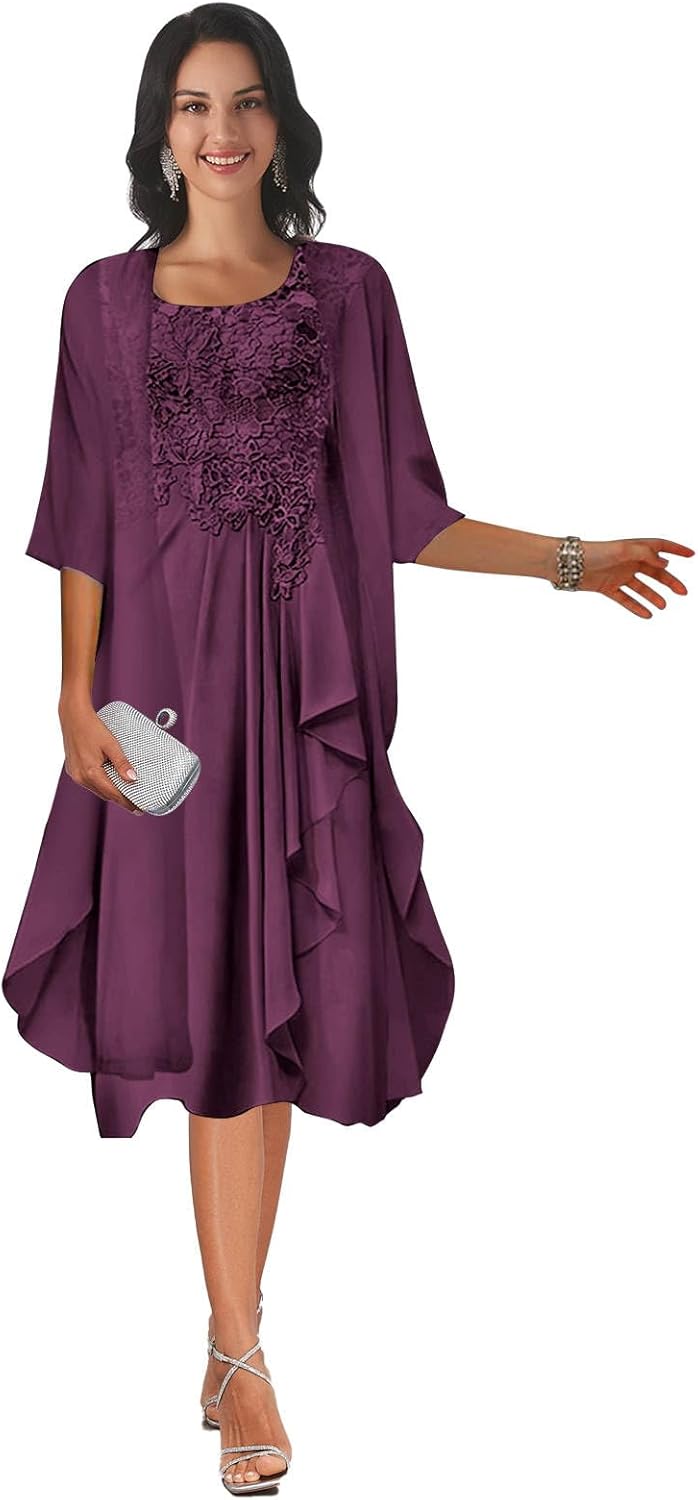 Amazon.com: IGQ Black Mother of The Bride Dresses for