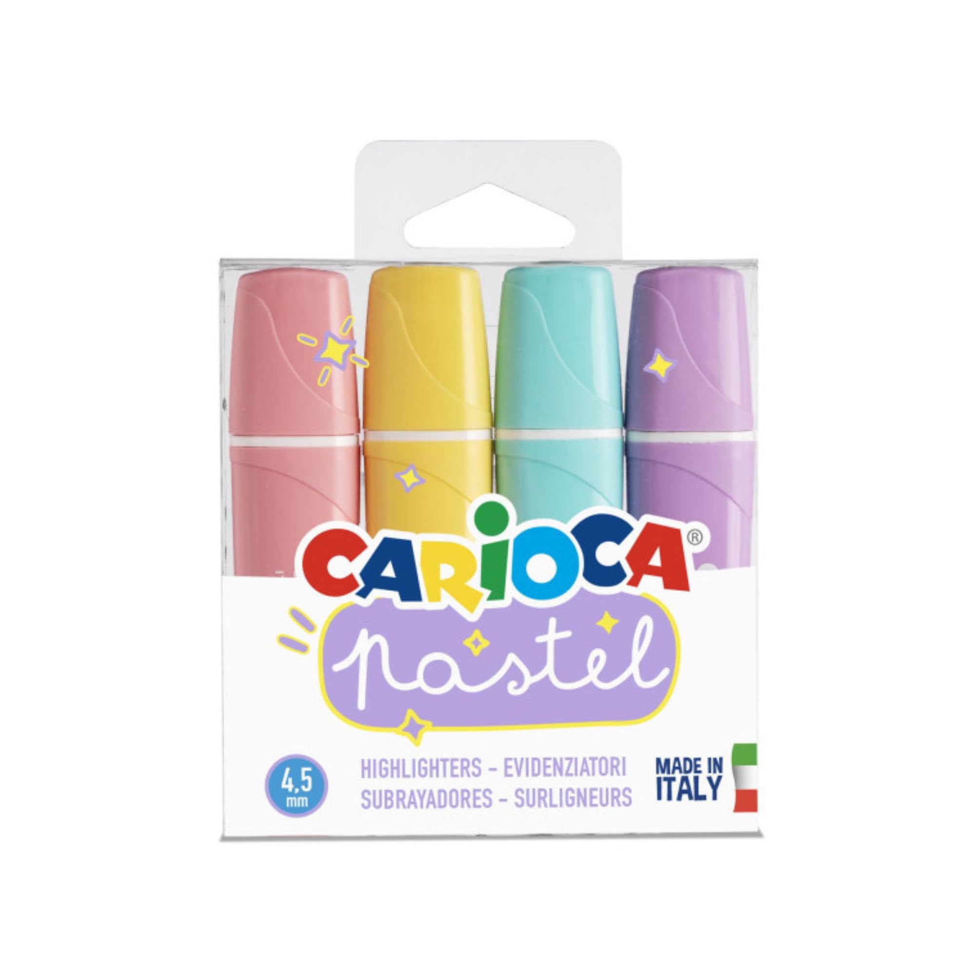 Carioca Pastel İşaretleme Kalemi 4'Lü