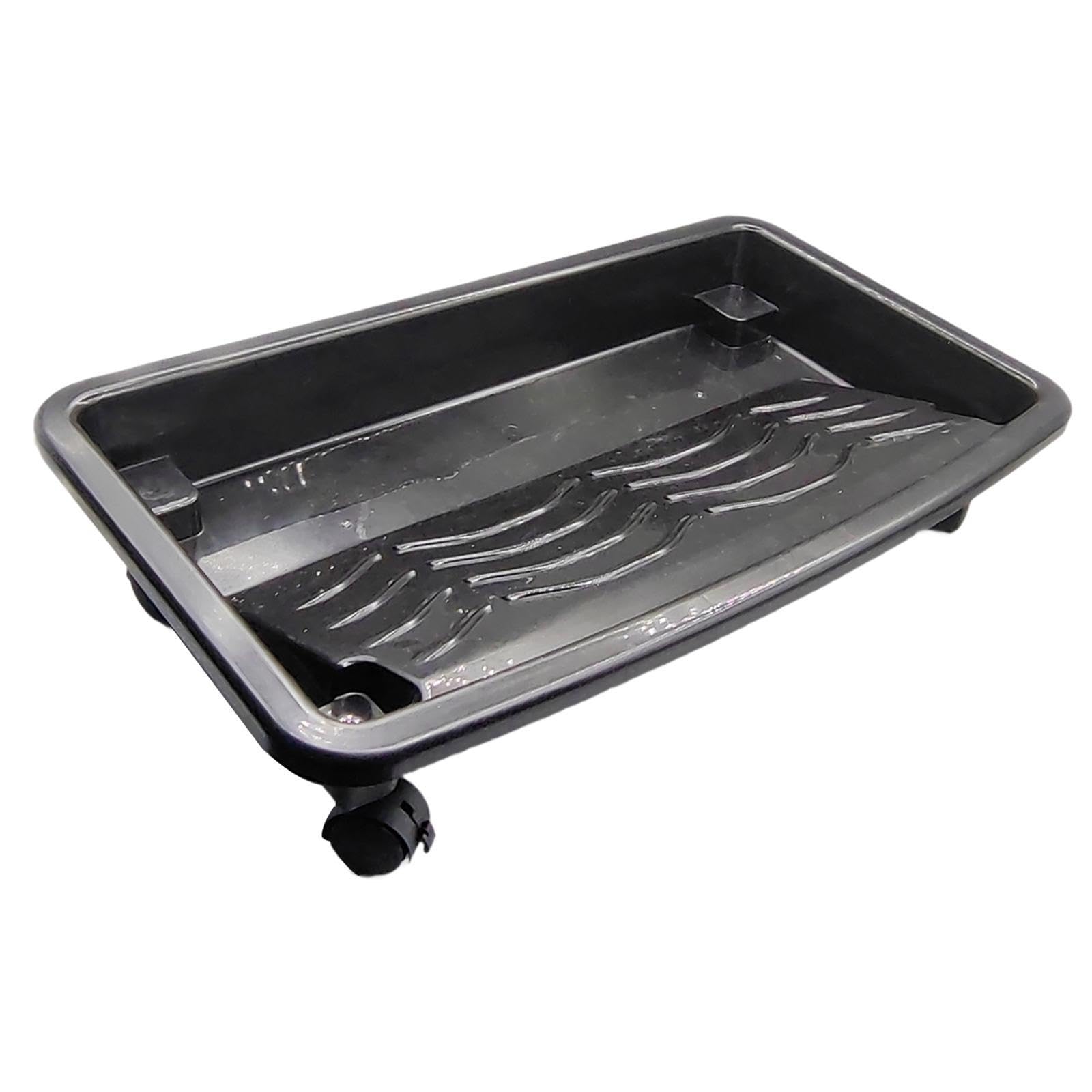 Bac à peinture multifonctionnel avec porte-rouleau et porte-pinceaux : outil pratique pour les travaux de bricolage et de rénovation. Bac à peinture pour intérieure,