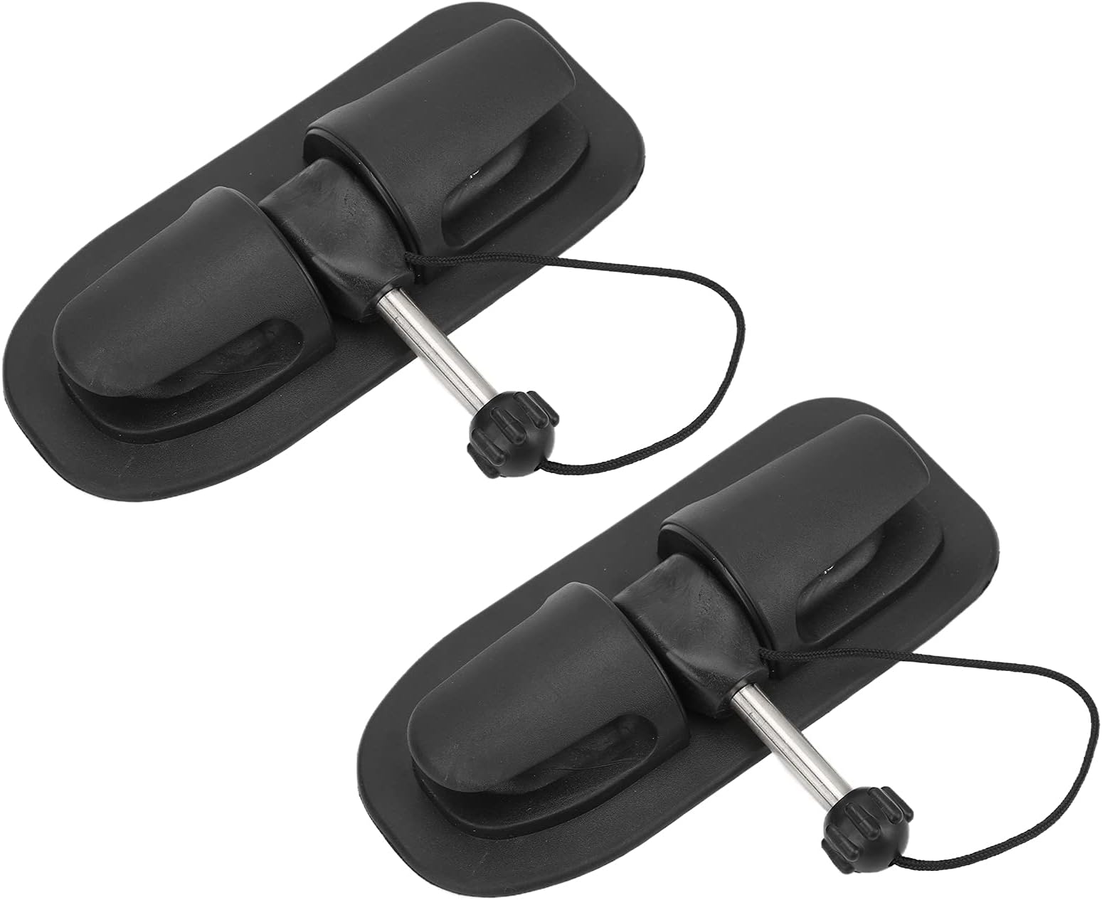 Paddle Holder, 1 Pair 0.4in Iron Core Easy Installation Universal Paddle Keeper for Canoe Dinghy Raft'$