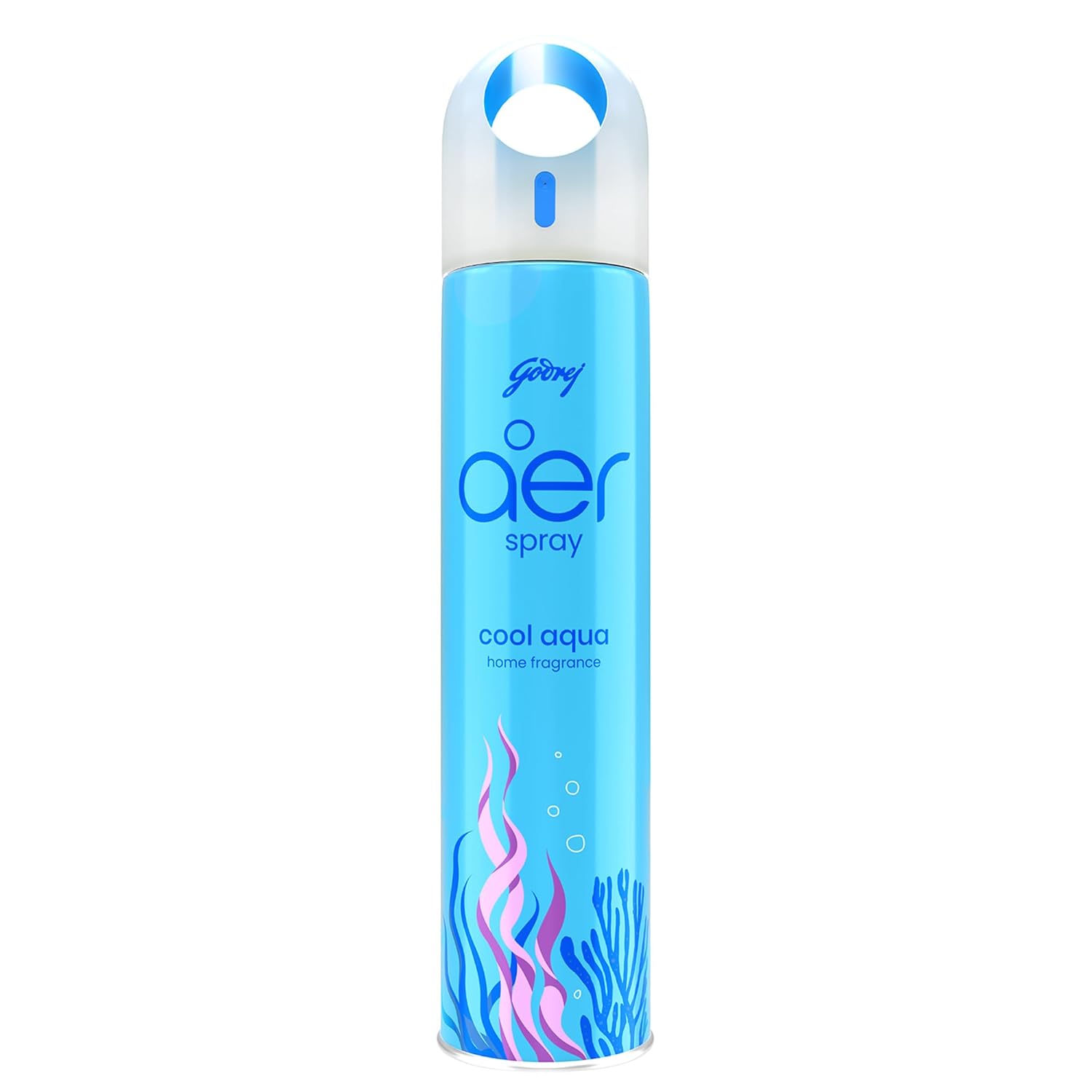 Godrej aer Spray | Room Freshener for Home & Office - Cool Aqua (200 ml) | Long-Lasting Fragrance