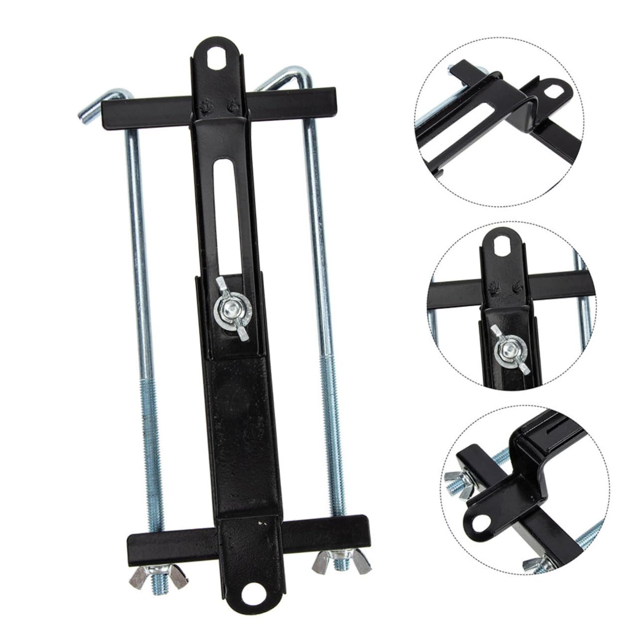 2 Pièces Support De Fixation De Batterie De Voiture Support De Montage De Batterie Automobile Et Réglable
