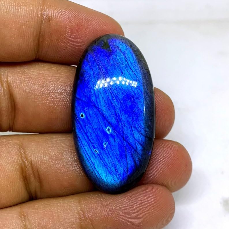 Labradorite naturelle de qualité pour création de pendentif artisanal unique - 2