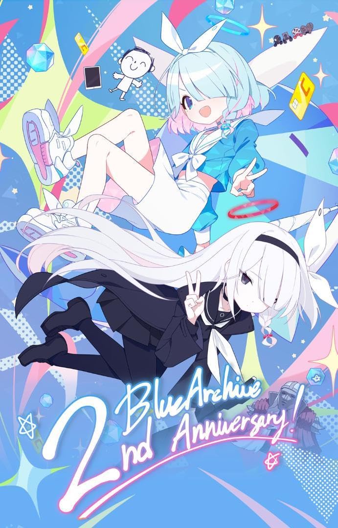 ブルーアーカイブ　韓国　2周年　ユウカ　ジオラマアクリルスタンド ブルアカ 韓国限定 2周年記念ジオラマアクリルスタンド ユウカ
