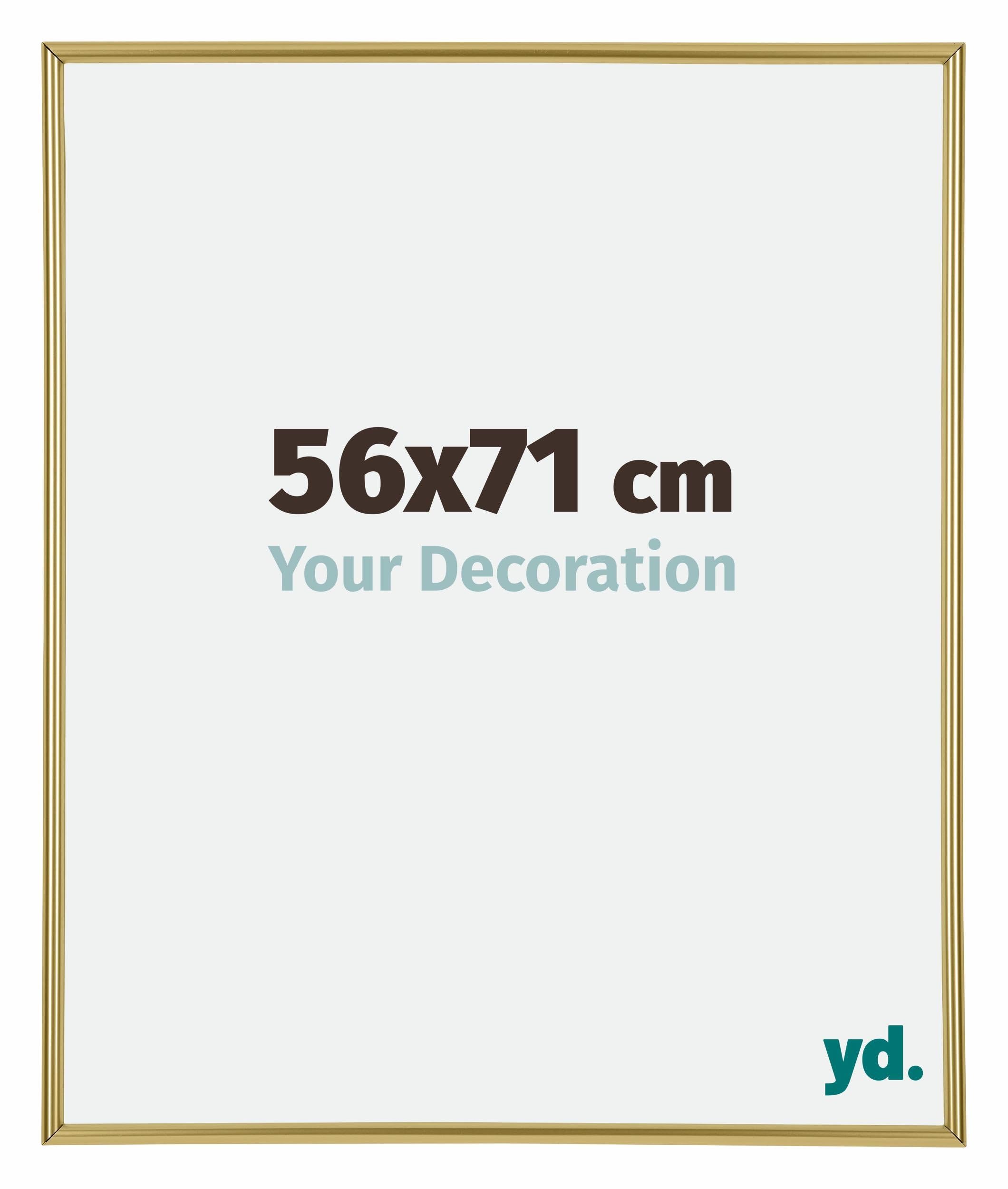 Your Decoration - Picture Frame 56x71 cm - Gold - Decorative Wall Frame in Plastic with Antireflection - Frame 56x71 - Annecy — image 1