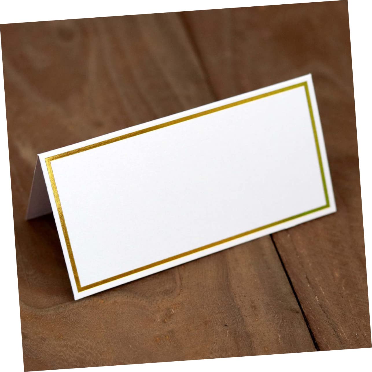 TOPBATHY 200 Pz segnaposto di confine tessere riservate multifunzione accessorio da sposa bigliettini personalizzati cartoncini personalizzati arredamento decorazioni in oro carte da tavolo