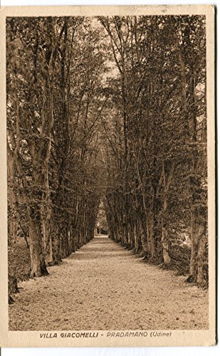 1932 Villa Giacomelli Pradamano Udine Guller Perugia Accademia Navale FP B/N VG Cartolina Postale