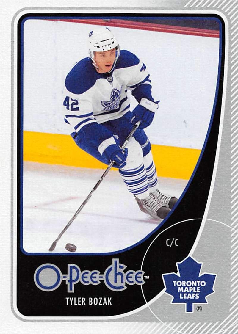 2010-11 Upper Deck O-Pee-Chee Hockey #109 Tyler Bozak Toronto Maple Leafs Official NHL Trading Card Produced by Upper Deck (Stock Photo shown, card in Near Mint to Mint Condition)
