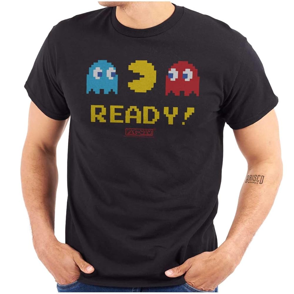 Amazon.com: Pacman 1980s Vintage Video Game Graphic T Shirt