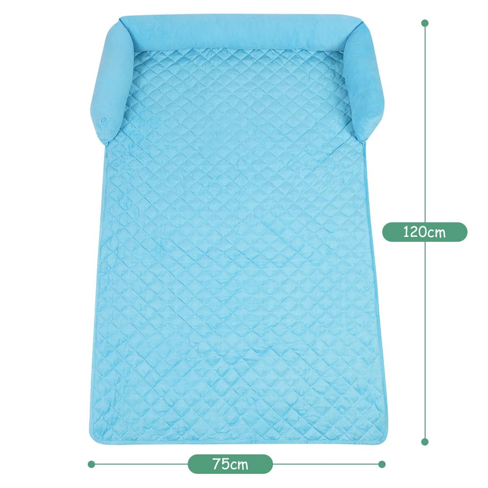 Ejoyous Hundedecke wasserdichte, Hundematte Wschbar Hundekissen Hundebett Sofaschutz für Bett Sofa Auto 75 x 120 cm