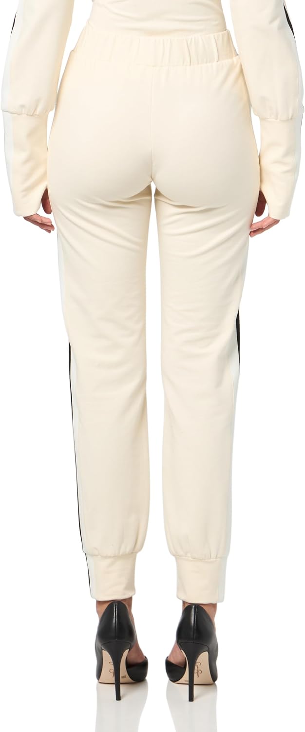 Norma Kamali Women's Side Stripe Jog Pant