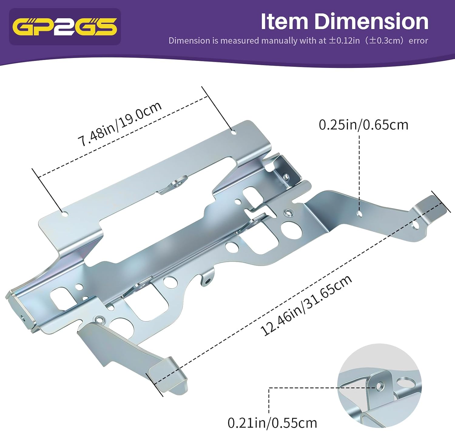 Upper Radiator Bracket for Polaris Sportsman 450 570 2015-24 5259852