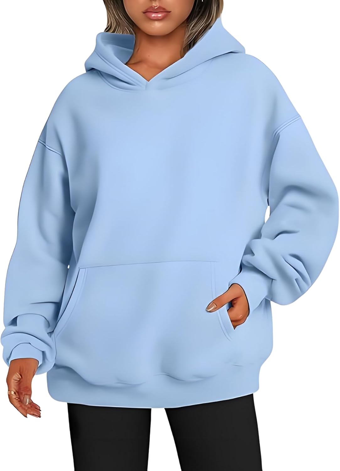 Women's Oversized Hoodie Fleece Sweatshirt Fall Winter Soft Pullover Casual Fashion Sweatshirt for Women