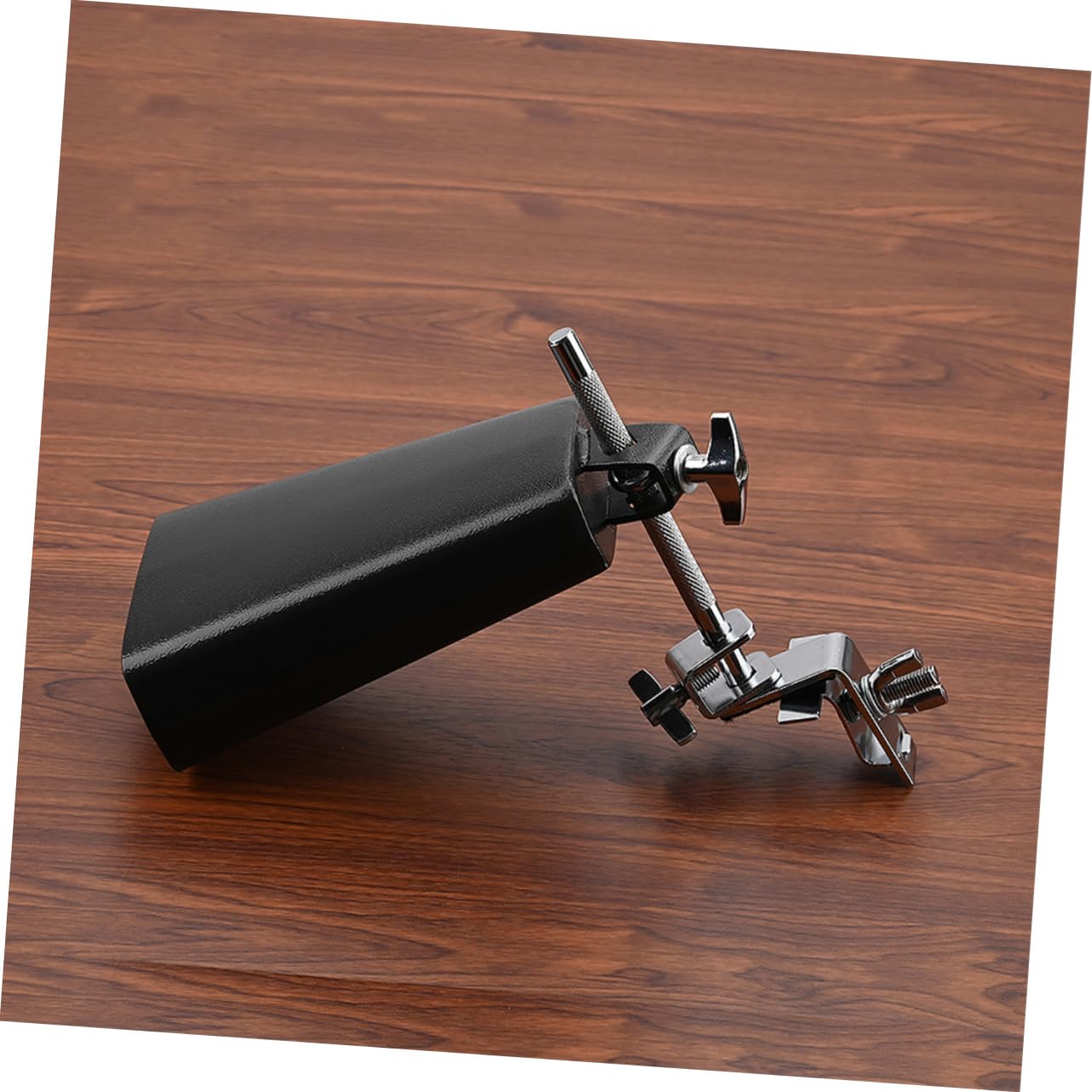 Suministro y Estructura Resistente Sonido Rico Kit de Batería Profesional de Metal Negro de Cencerros para Instrumentos de Percusión para Estudiantes y Profesionales