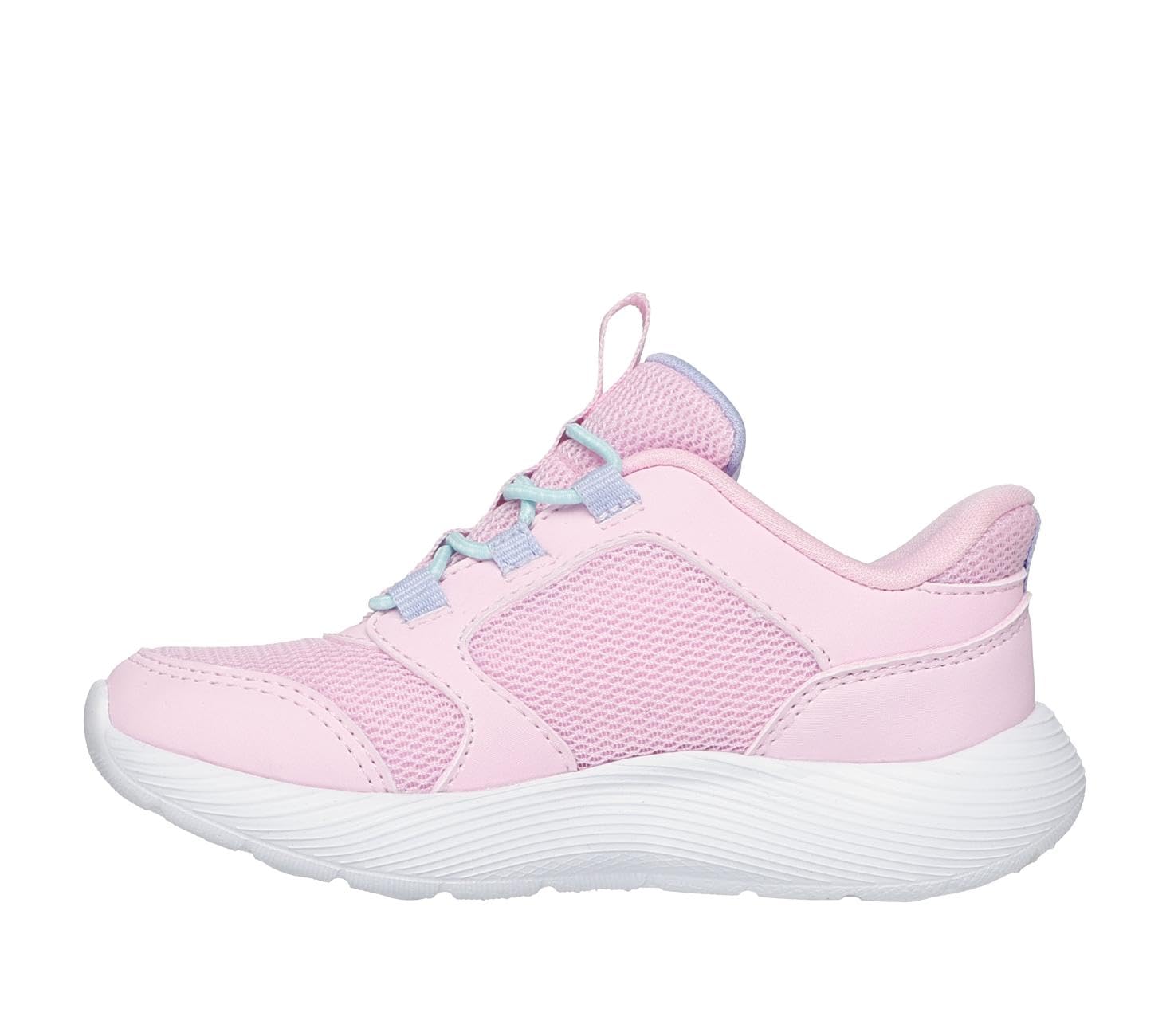 Skechers Bébé fille Dyna-Lite Slip-In ENTRAINEUSE, Light Pink Synthetic/Textile, 25 EU