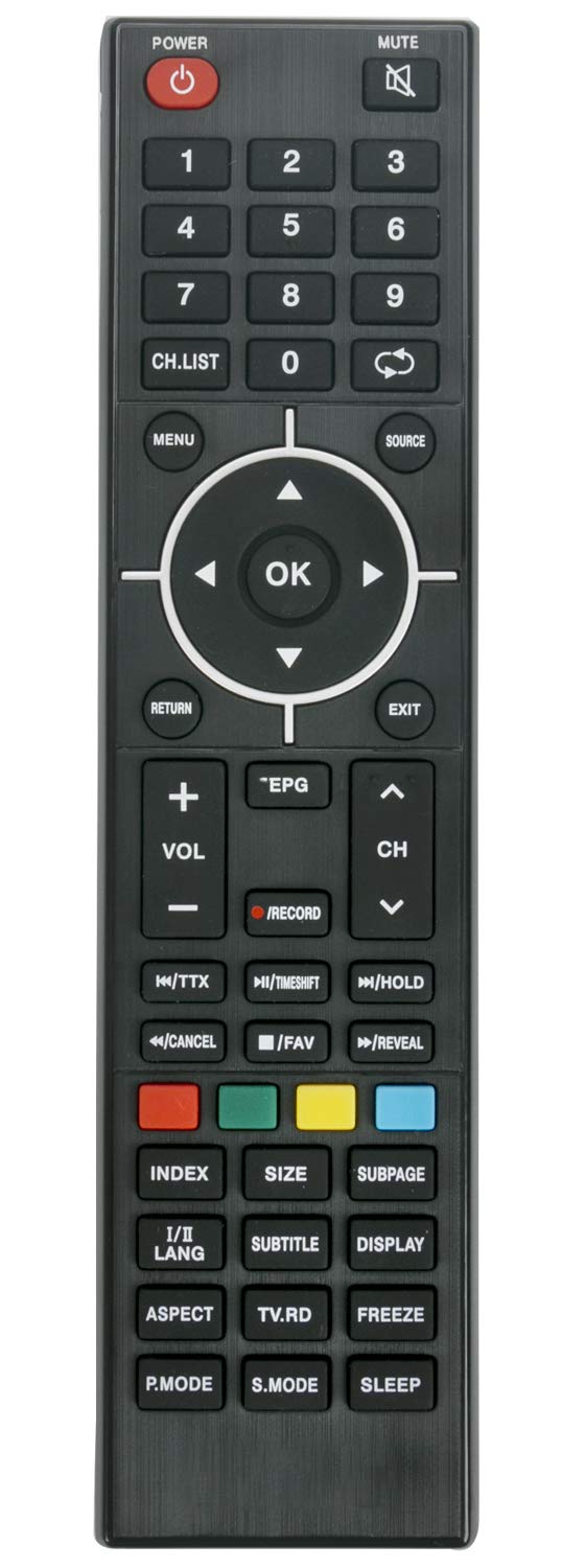 ALLIMITY Remote Control Replaced for Seiki Freeview HD LED LCD TV SE43FO01UK SE50FO04UK SE43FO02UK SE48FO01UK