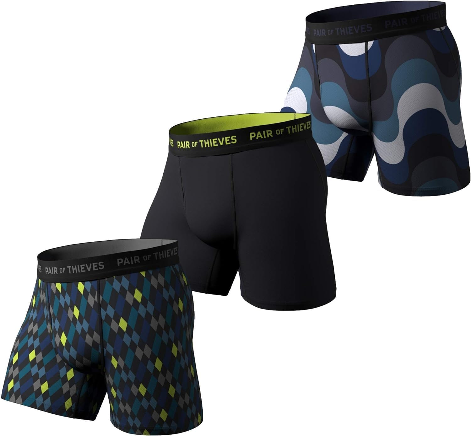 Pair of Thieves Super Fit Boxer Briefs for Men Pack