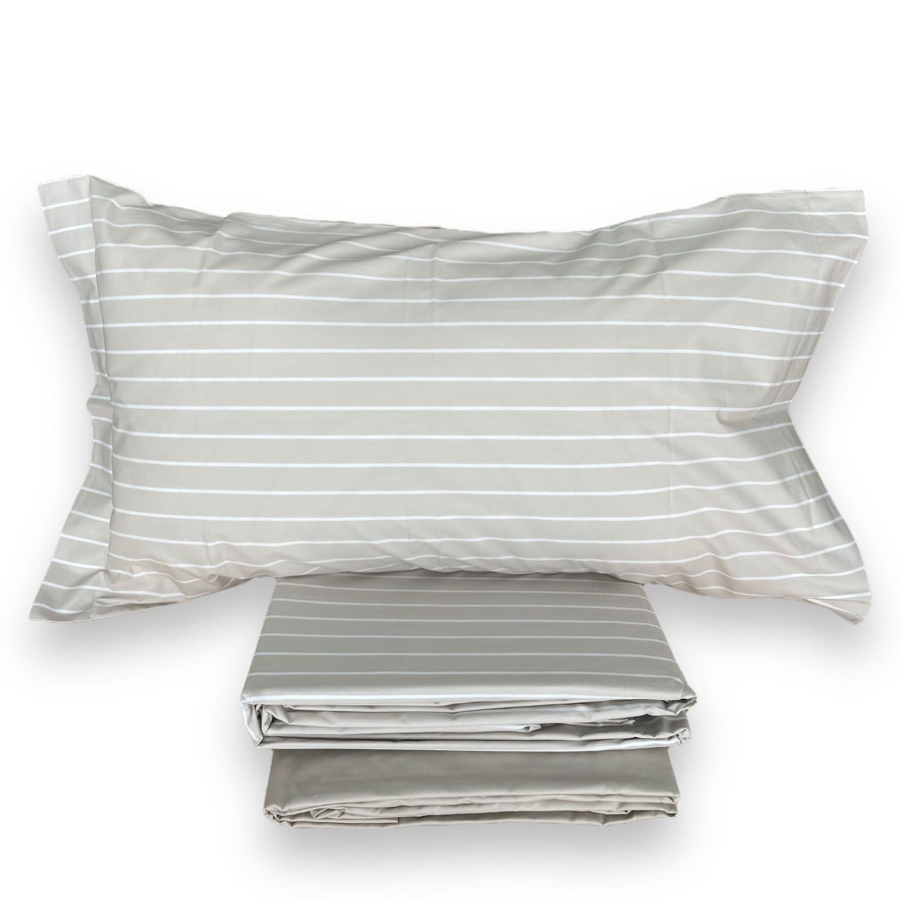 Parure de lit deux places Mirabello anti transpiration en percale de coton Downing