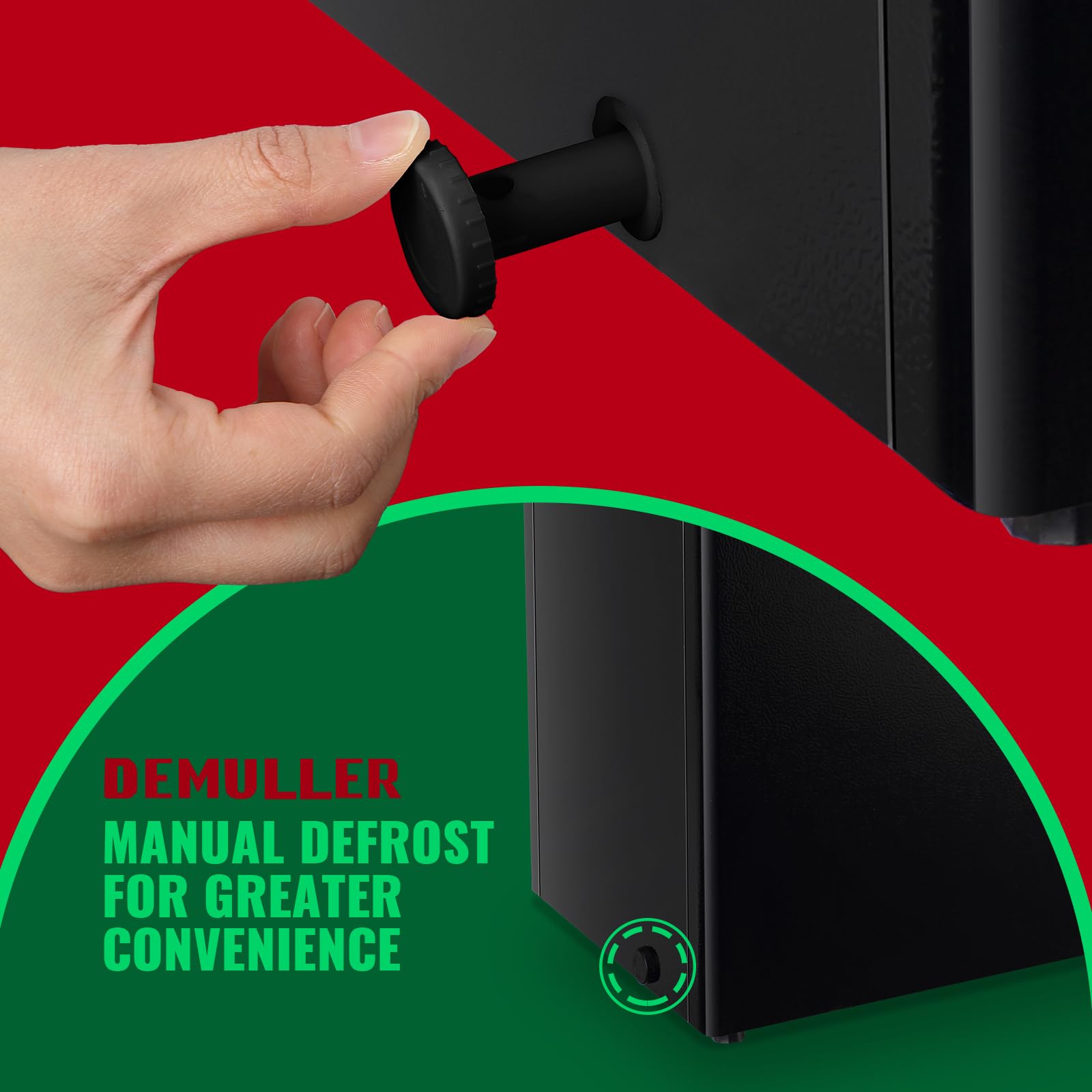 Chest Freezer 5.0Cubic Feet Deep Freezer Freestanding Freezers with 2 Removable Stainless Steel Basket, Mini Freezer Top Open Door Compact Freezer with Electronic Control 41℉ to -15℉BLACK