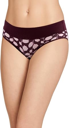 Jockey Womens Underwear Soft Touch Lace Modal Hipster