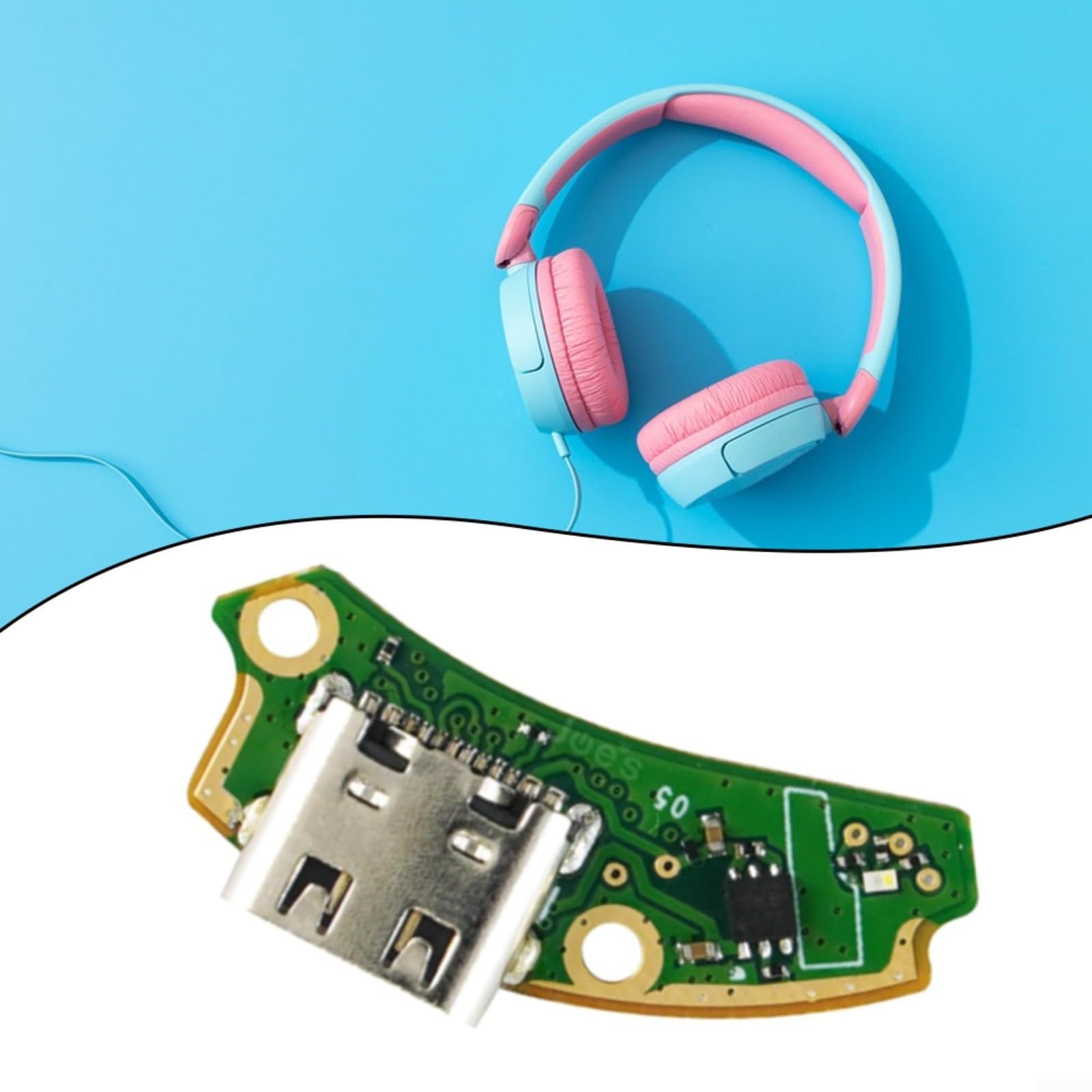 Sostituzione PCB porta di ricarica USB-C per cuffie Bose 45 QC45 QC SE Parte di riparazione 867287-0010