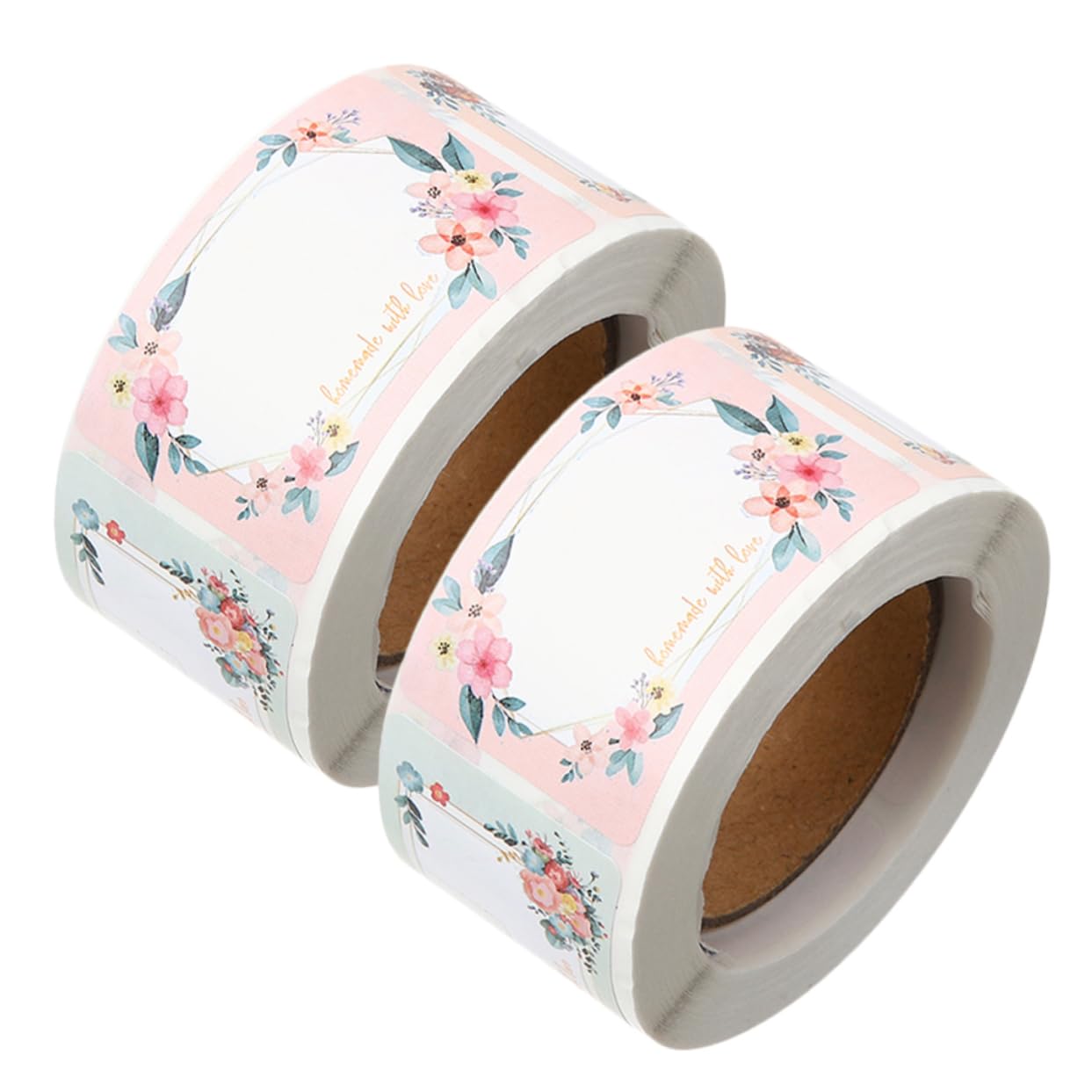NUOBESTY 5 Sätze Namensaufkleber Aufkleber Für Gewürzdosen Leere Klebeetiketten Namensschild Kennzeichnungsetikett Etikettenband Aufkleber Mit Namensetiketten Papier 2 Rollen * 5