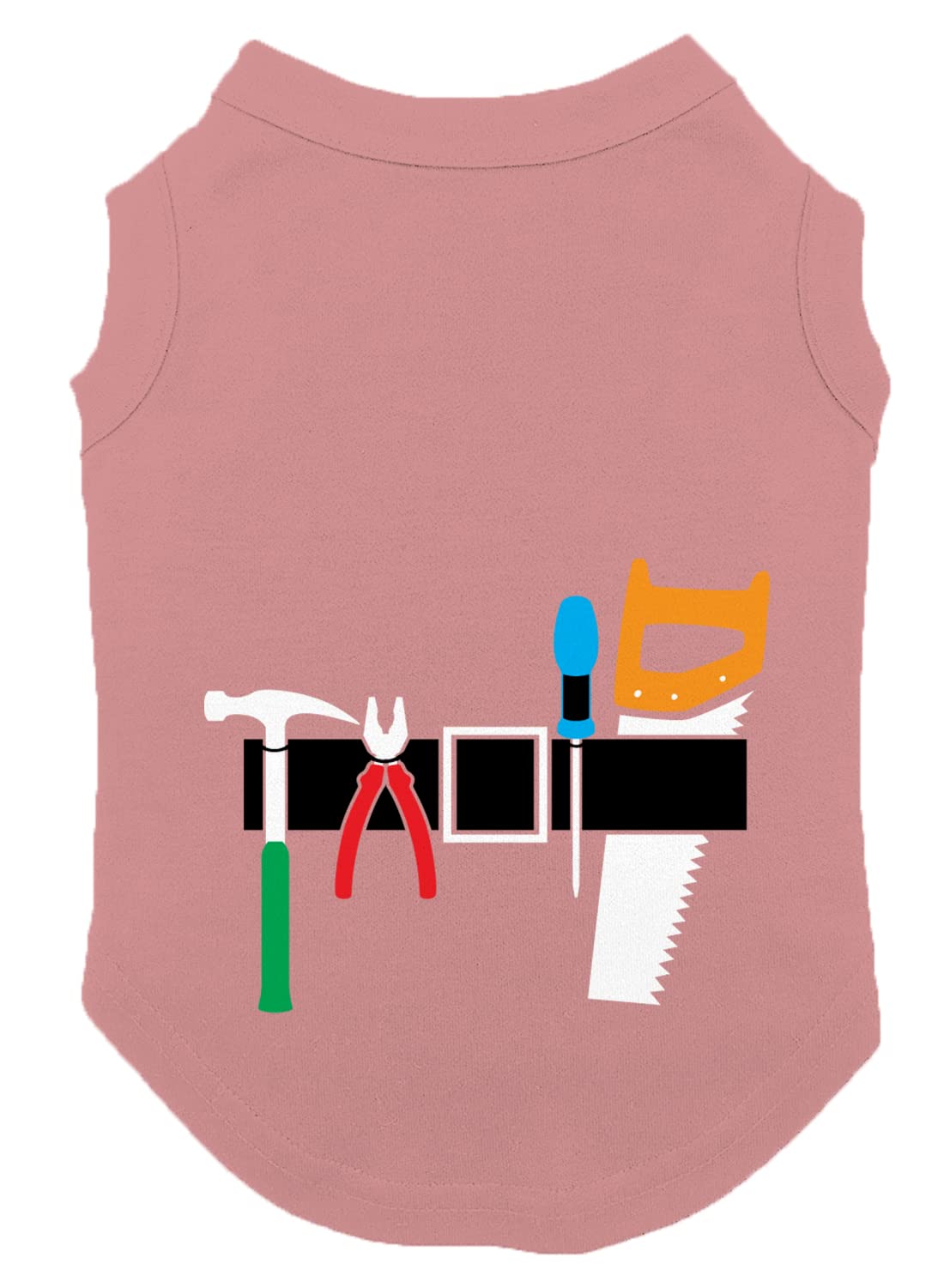 Tool Belt - Halloween Builder Outfit Dog Shirt (Mauve, 3X-Large)