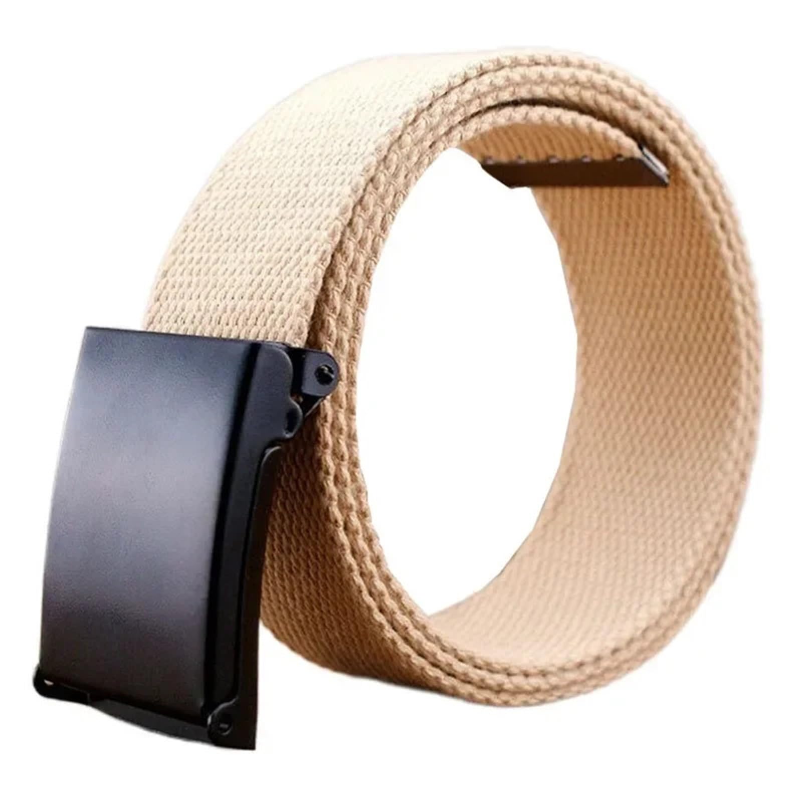 Cinturón de lona universal de 100-175 cm, unisex, tamaño grande, colores