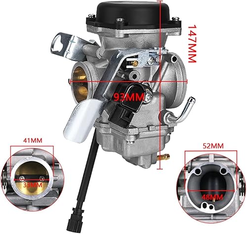 Miniatura 5 de MBROS Carburador Buena Función Carburador para Bajaj para Rouser para Ns 200 para NS200 Indian Motorcycle Carbs Electric Choke